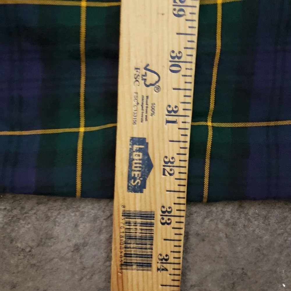 VINTAGE Polo Ralph Lauren Shirt Mens Extra Large Blackwatch Tartan Plaid Adult *